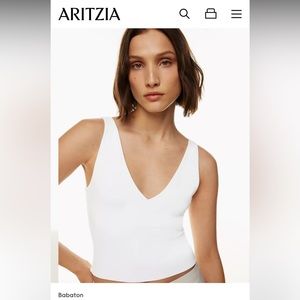 Babaton Contour V-Neck Tank NWOT